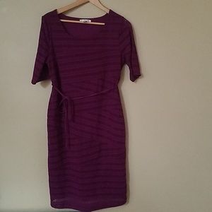 Motherhood Maternity Patterned Tshirt Dress